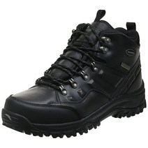 Skechers 남성용 하이킹 RELMENTTRAVEN 부츠 블랙, 9.5, Black, Black