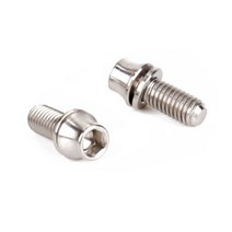 자전거 케이지 병 설치 나사 MTB TI 부품 M5x12mm 용 티타늄 육각 용 hex, 티탄
