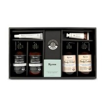 키렌 선물세트 스위트부케향 샴푸+트리트먼트+바디워시+바디로션+핸드크림+헤어에센스+브러쉬+쇼핑백, 7세트