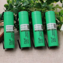 3.6v건전지 18650고방전 100% 오리지널 삼성 18650 2500mah 배터리 INR18650 25R 20A 방전 리튬 배터리, 6 PCS