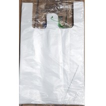 업소용 식당 비닐 쇼핑백 백유백 33 x38cm 70매 X20 - 2023968EA, 1