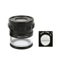 한도 스케일확대경 HD-S10X (10배) 눈금루페 크랙확대경 균열크랙게이지확대경 토탈공구