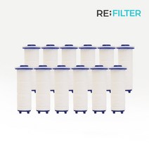 리필터 바디럽 퓨어썸 주방 핸디형 호환필터 12개입