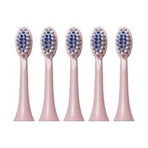 구강칫솔 전동칫솔 교체칫솔 도매 5/10Pcs 칫솔 헤드 4 색 교체 브러쉬 스마트 소닉 전기 팁 액세서리, [05] green 5 head