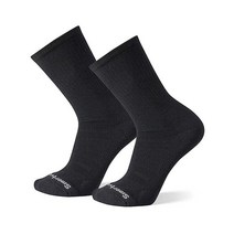 Smartwool 2팩 크루 라이트 엘리트 메리노 울 양말 블랙 스몰