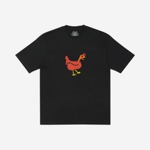 팔라스 클러킹 티셔츠 블랙 - 22SS Palace Clucking T-Shirt Black 남성 반팔티셔츠