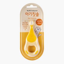 안전한 돌아기 칫솔 10개월 8개월 6개월 아기 실리콘재질