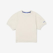케즈 Keds 볼륨소매 반팔 티셔츠_KD2RSE2353F_CRM