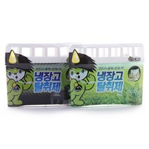 산도깨비 냉장고 탈취제 200g /녹차향/숯향/3개월지속효과/냉장고 냄새제거/김치냄새제거, 200g - 숯