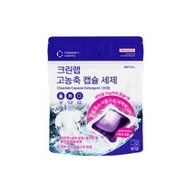 [KT알파쇼핑]세탁세제 고농축 캡슐세제(30입), 단일상품_개당 수량_상세페이지참조