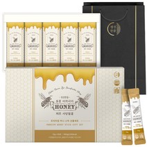 정성한줌 토종 아카시아 제주 사양벌꿀 허니스틱 선물세트 + 쇼핑백, 65포 x 1박스