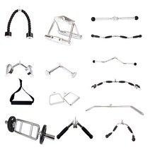 헬스 케이블 손잡이 그립 회전직선바, 6. 멀티엑서사이즈바