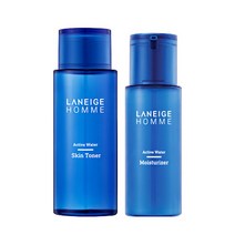 라네즈 옴므 액티브 워터 스킨+로션 2종 단품구성, 4개