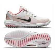 나이키 브랜디쉬 핑크스완 스파이크리스 여성 골프화 Nike Lunar Control Vapor 2 White Pink Golf Shoes