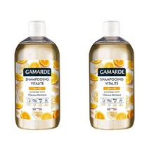 갸마르드 오렌지 바이탈라이트 노말 헤어용 샴푸 500ml 2팩 Gamarde Vitalite Orange Cheveux Normaux