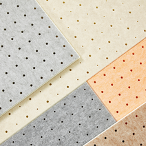 드림보드 방음재 흡음재 디자인 데코 타공7mm 보드 25t 600x600 600x1200, 진그레이