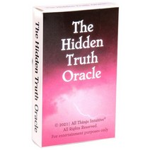 E북 EBOOK 리더기 이북리더 전자북 이북단말기 숨겨진 진실 독립적 인 오라클 카드 멀티 플레이어 파티 포춘 보드 게임 예언 타로 데크 전자 가이드 도서, The Hidden Truth