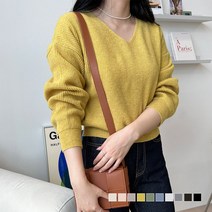 깔끔한 노블 브이넥 캐시울 니트 SD-220814 WAD4497 -96700EA