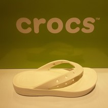 크록스 클래식 플랫폼 플립