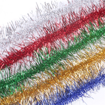 크리스마스 모루 철사모루, 1세트, 01 홍콩모루 Silver 10줄