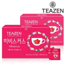 티젠 히비스커스차 허브차, 1.8g, 20개입, 2개