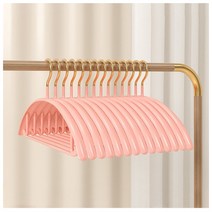 자켓 벨벳에 대 한 큰 옷 걸이 미끄럼 방지 코트 랙 숄더 범프 슈트 옷걸이 습식 및 건식 침실 옷장 10 개, [07] Nordic powder, [01] 10pcs