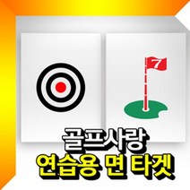 면타겟 (소형 로고인쇄)골프연습용타겟 골프과녁타겟 골프깃발타겟 골프망 2211588EA, 쿠팡 원형