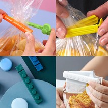 과자 뚜껑 밀봉 집게 공기 차단 봉투 지퍼 밀폐 보관 이케아 봉지 클립, 1-3. 이케아 민트 소형