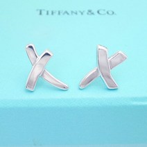 티파니앤코- T&CO 92.5 실버 그래피티 X 귀걸이