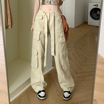 나루니 카고바지 카고팬츠 캐주얼바지 긴바지 포켓바지 포켓팬츠 빈티지룩 여성바지