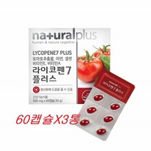 라이코펜 토마토추출물 리코펜 셀렌 비타민A E 60정X2통