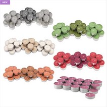 신리그 이케아 미니향초 30개 인테리어 원룸 가정 카페 사무실 티라이트 크리스마스, 레드가든베리(레드)