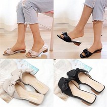 SM캐릭 리본 뮬 슬리퍼 4cmSH0022-669 (8494920)