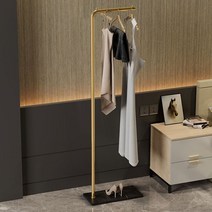 북유럽풍 디자인 골드 스텐드 행거 드레스룸관리 옷정리 셀프인테리어 공간활용