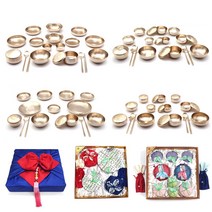 방짜유기 혼수 예단 반상기 모음 혼수용 2인용식기 4인용식기 예단선물포장 보자기포장, 예단 생활반상기 3호(4인용)