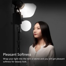 Godox ML-CD15 확산 돔 3 범용 어댑터 키트 AD100Pro AD200pro V1C V1N V1S TT600 TT685II V860II V860III