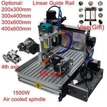 2023 신상품 5 축 cnc 6040 나무 라우터 조각기계, 컨트롤 박스만, 400x600x100mm, 220v 유럽 플러그