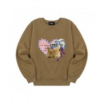 앤디아더 카멜 아임 리얼 배드 스웻셔츠 Camel Im Real Bad Sweatshirt