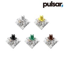 PULSAR 펄사 게이트론 스위치 90피스 녹축, 단품, 단품