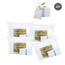 스킨팩 메이크업 순면 코튼 화장솜 (180매입) 대량 4P, ◐본제품★⊙