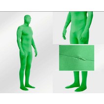 유튜브 크로마키 옷 영상 촬영용 스트리밍 영화 할로윈, 통합녹색150CM