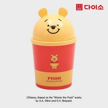 [다이소]디즈니_위니더푸_탁상휴지통-1025143