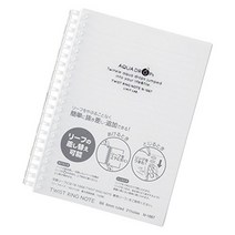 Lihit lab. 리히트 러브 트위스트 노트 B6 21 홀 리프 70 장 유백 N1667-1, 1개, 상품명참조