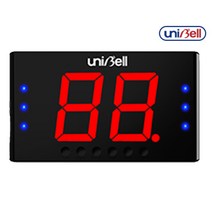 2001A 유니벨 모니터 수신기 무선 호출벨 식당 업소 주문 응급 비상 벨
