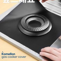 4매세트 가스렌지 주방 필터 커버 덮개 가스레인지 불연 교체 오염방지 청소 기름때, 블랙4개입