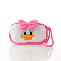 디즈니 데이지덕 캐릭터 투지퍼 필통 파우치