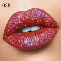 립글로즈 립틴트 립밤 립라이너 잘 지워지지 않는 착색 타투 립스틱 틴트 18 컬러 매트 투 샤이니 글리터 리퀴드 샤이니 립글로스 다이아몬드 워터프루프 롱 라스팅 펄 립글로스 립, 3