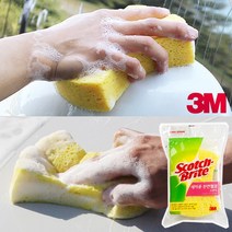 3M 천연펄프 세차스폰지(PN39019)