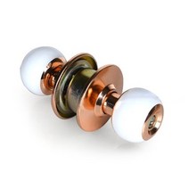mh 8500B 화이트 침실용 문손잡이 방문 손잡이 도어 방 문고리 화장실 목문 중문 도어락 교체, 상세페이지 참조