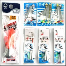 LGF 묶음추 낚시 바늘, 1개